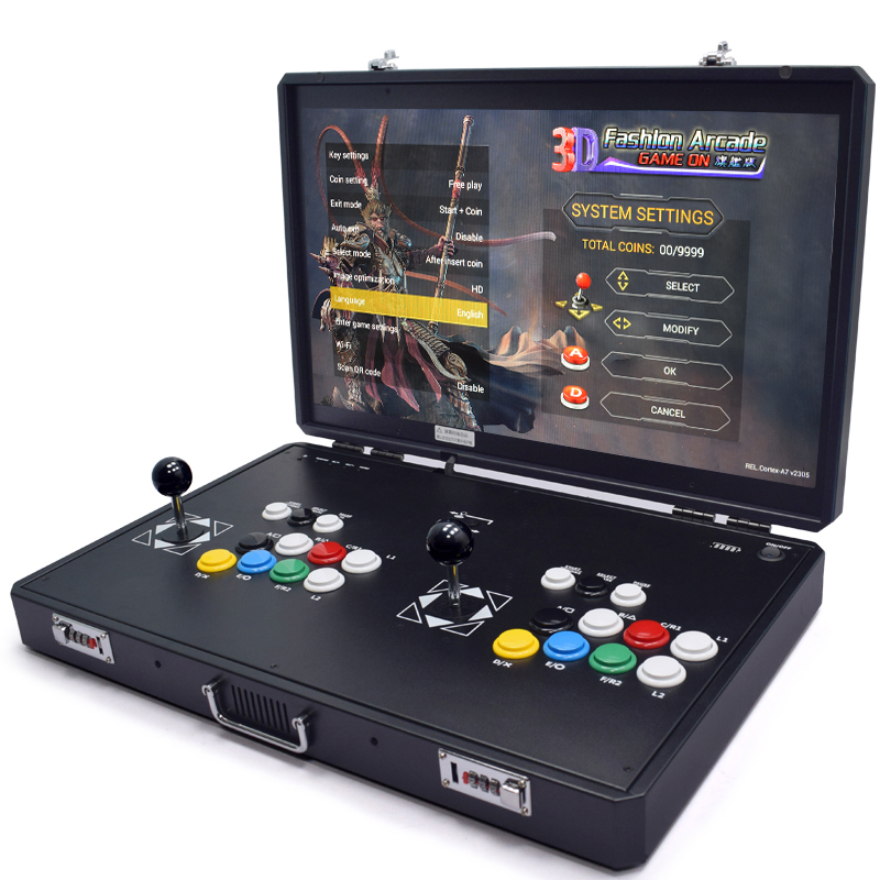 Trackball Controller Arcade - Console Arcade LCD Pandora H3 da