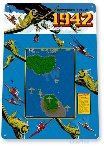 Insegna Arcade del 1942, Carte - Arcade Games & Vending Llc Photos recensione e prezzo