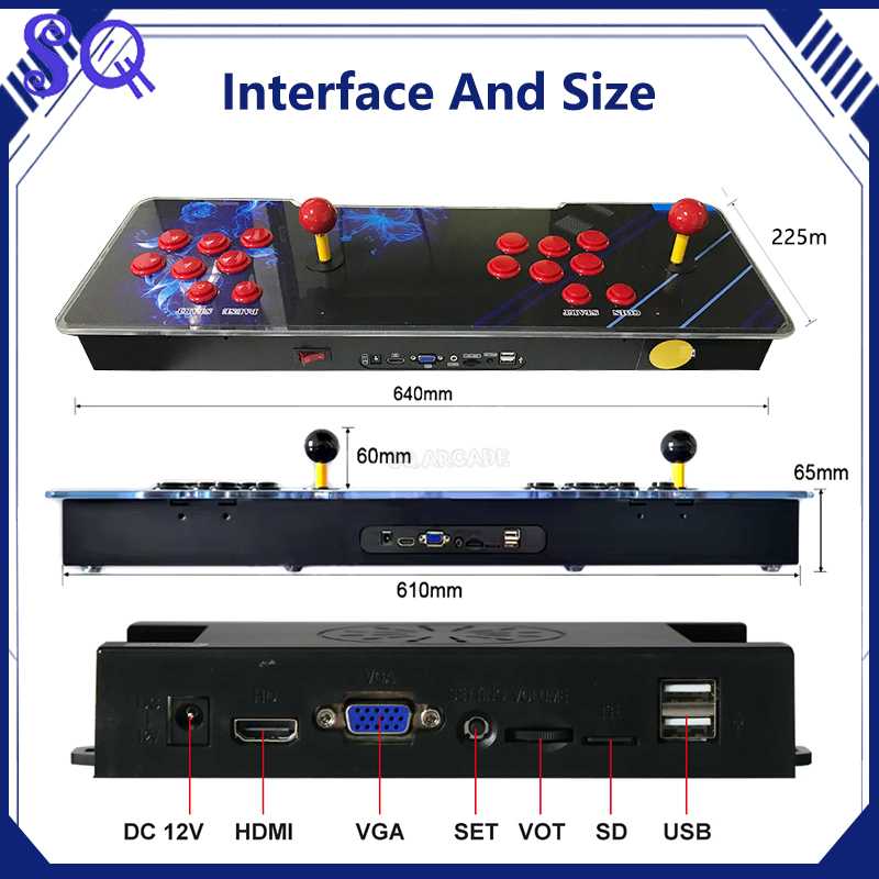 Pandora Saga DX 9800 Giochi ar - Trackball Controller Arcade recensione e prezzo